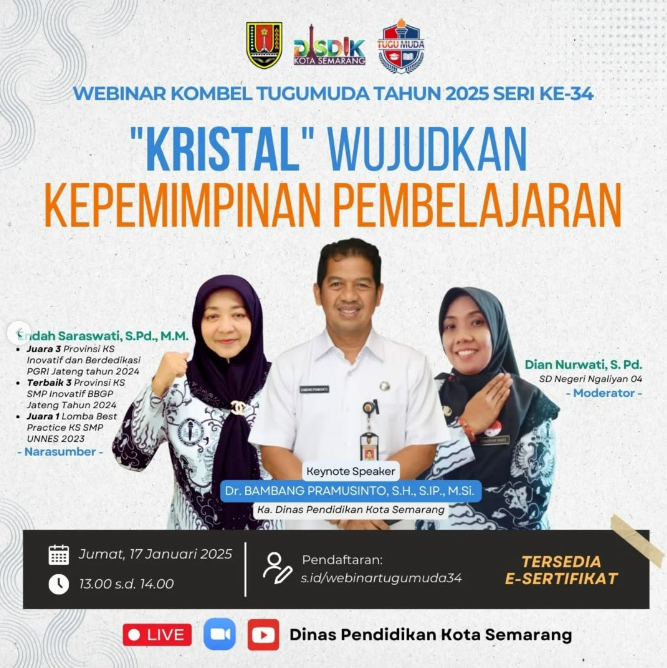 WEBINAR KOMUNITAS BELAJAR TUGUMUDA SERI KE-34